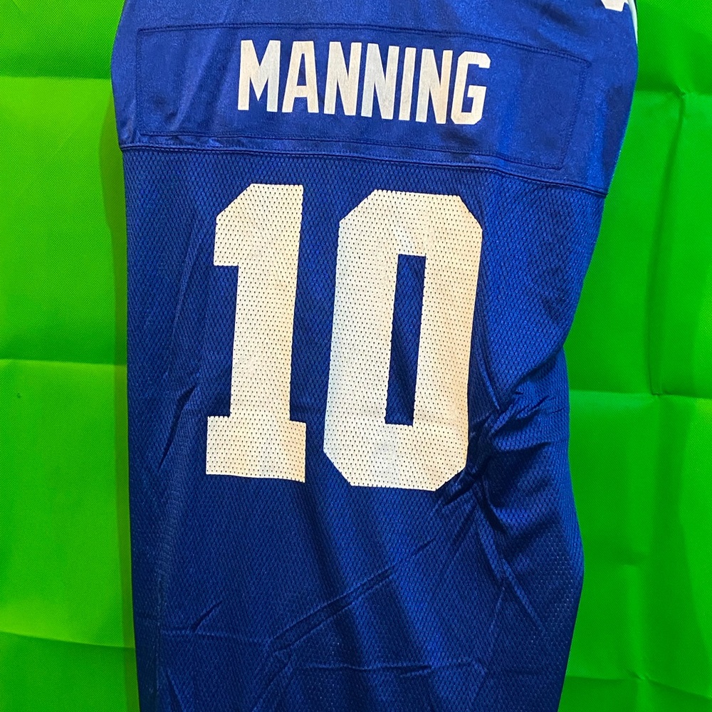 NFL NY Giants Manning # 10 Reebok Team Jersey